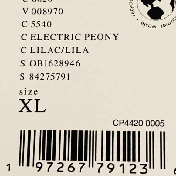 Free People Let's Bounce Pants Electric Peony-Lilac XL NWT - Picture 8 of 8